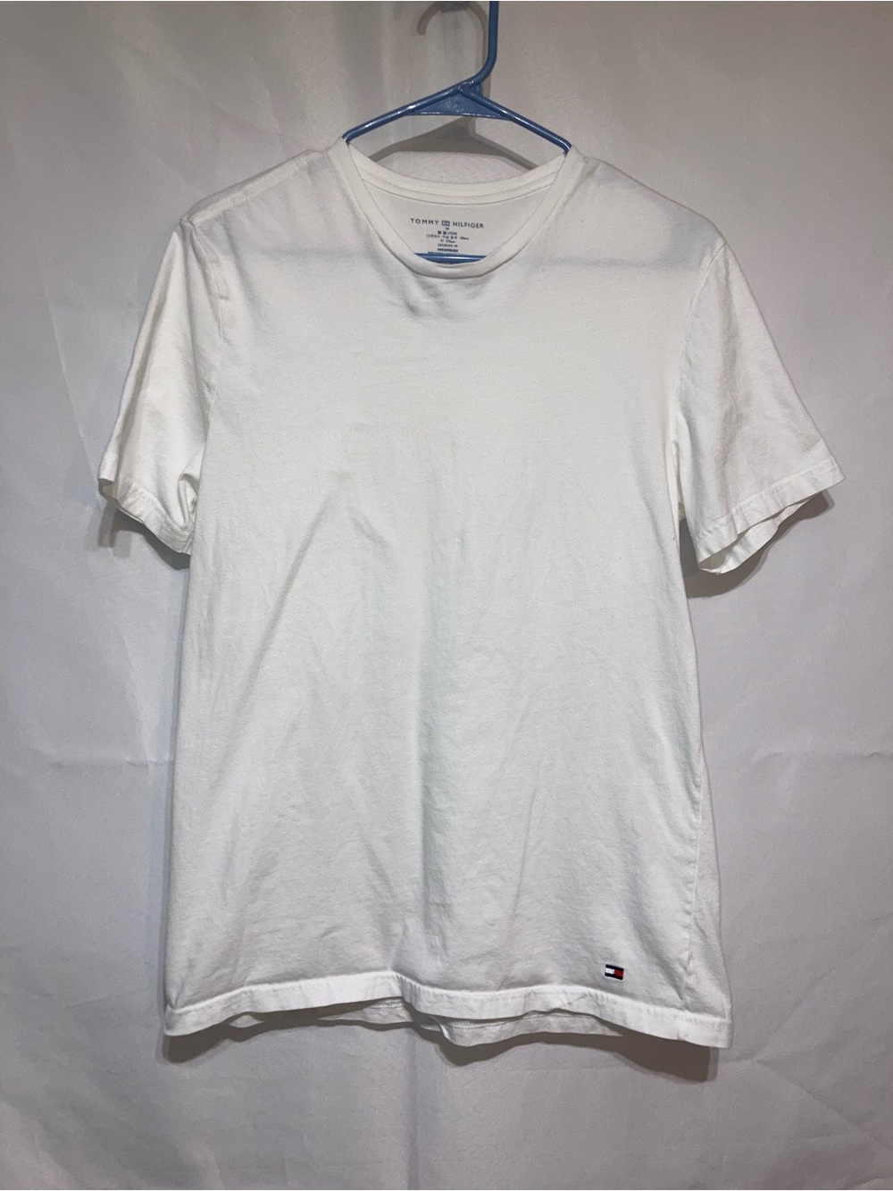 Tommy Hilfiger White Short Sleeve Crew Neck Tee